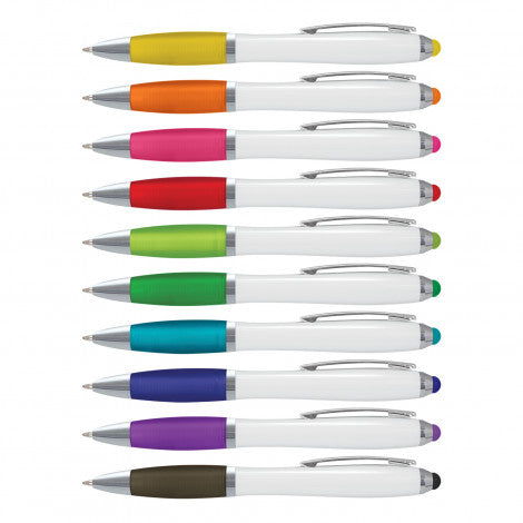 Vistro Stylus Pen - White Barrel - Simply Merchandise