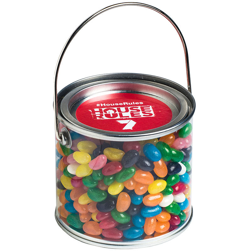 Medium PVC Bucket filled with Jelly Beans 400g