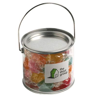 Medium PVC Bucket filled with Boiled Lollies 300g