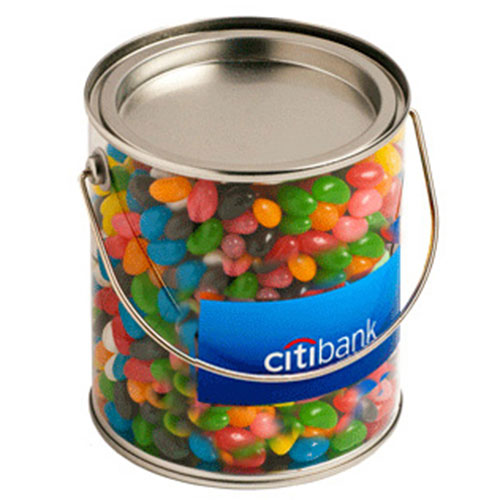 Big PVC Bucket filled with Jelly Beans 900g