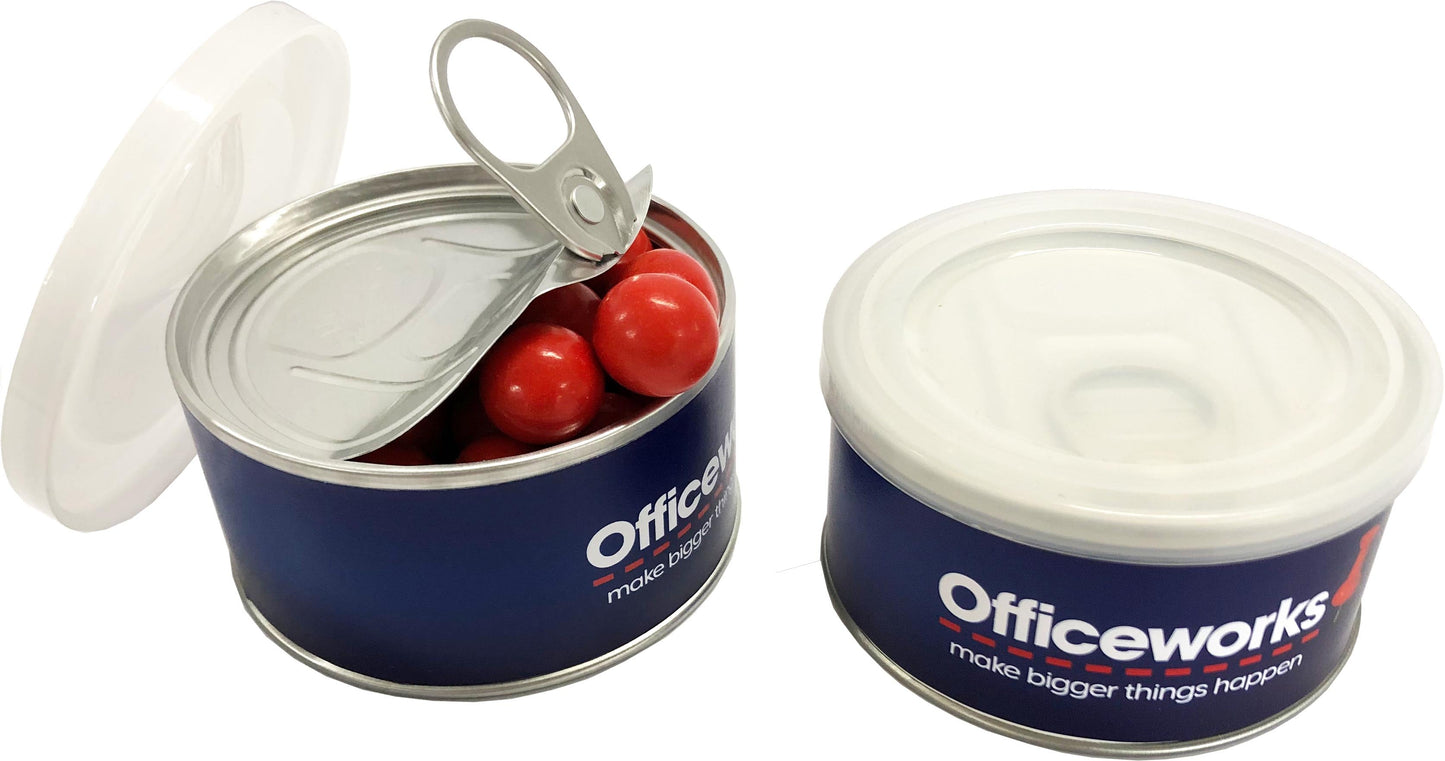 Small Pull Can with Orange Choc Drop (Jaffa Look Alike) 90g