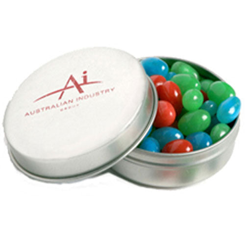 Branded Tin with One Colour Pad Print