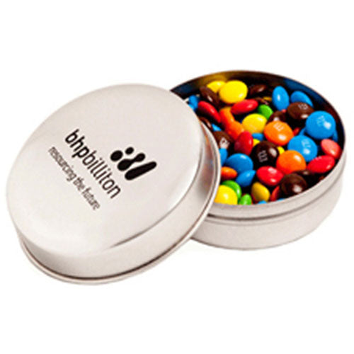 Branded Tin with One Colour Pad Print