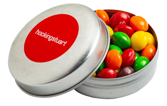 Branded Tin with Sticker