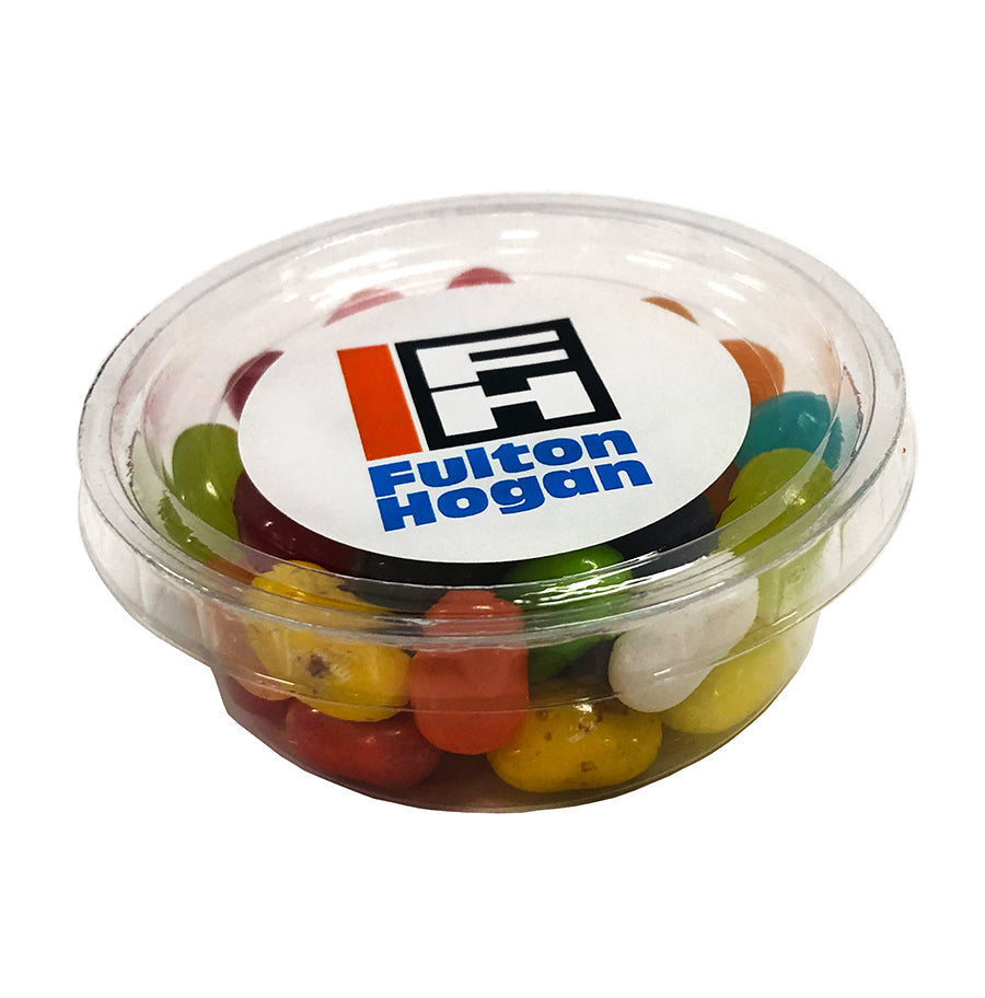 Tub filled with JELLY BELLY Jelly Beans 50g