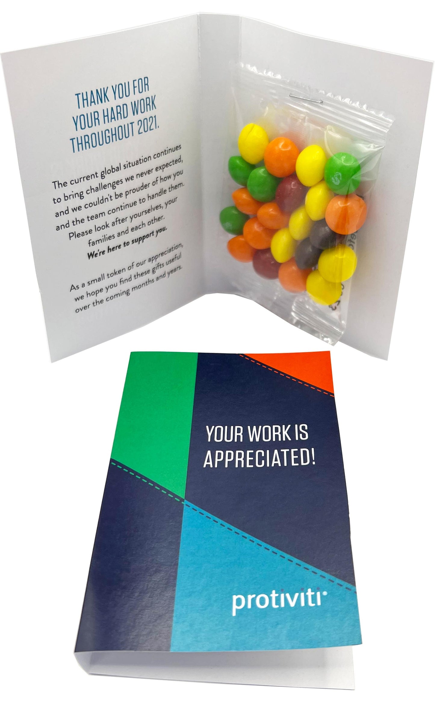 Gift Card with 25g Skittles Bag