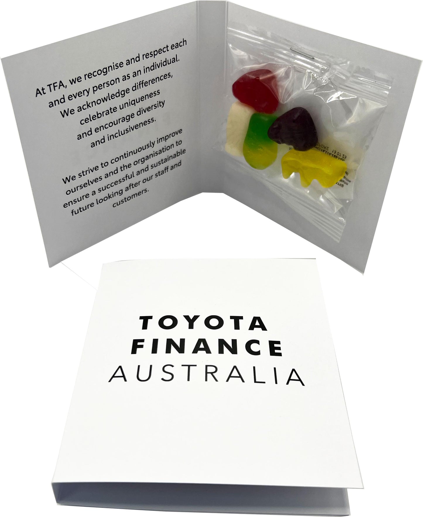 Gift Card with 25g Mixed Lollies Bag