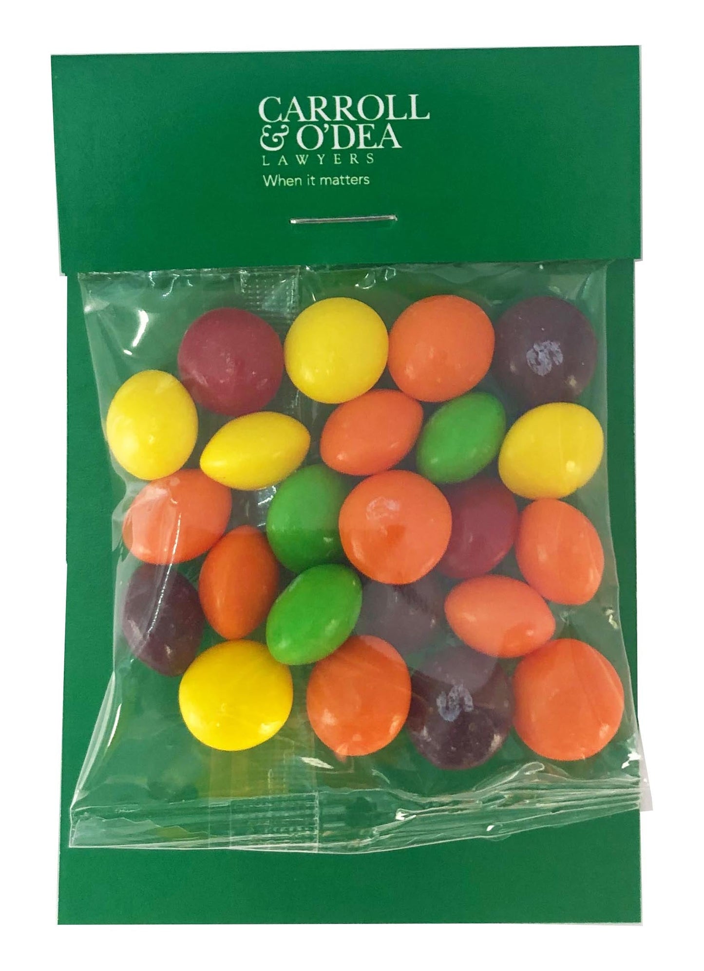 Billboard with 25g Skittles Bag