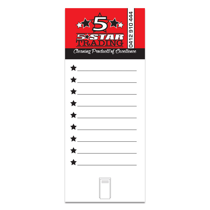 95 x 230mm Whiteboard Fridge Magnet with Clip