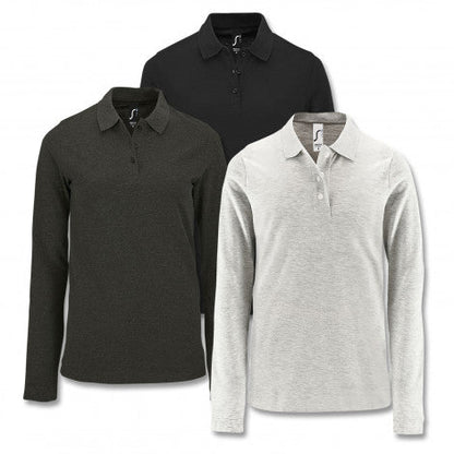 SOLS Perfect Women - Simply Merchandises Long Sleeve Polo - Simply Merchandise