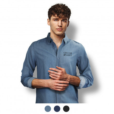 TRENDSWEAR Chester Men\'s Denim Shirt