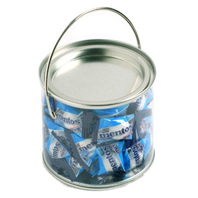 Medium PVC Bucket filled with Mentos 170g