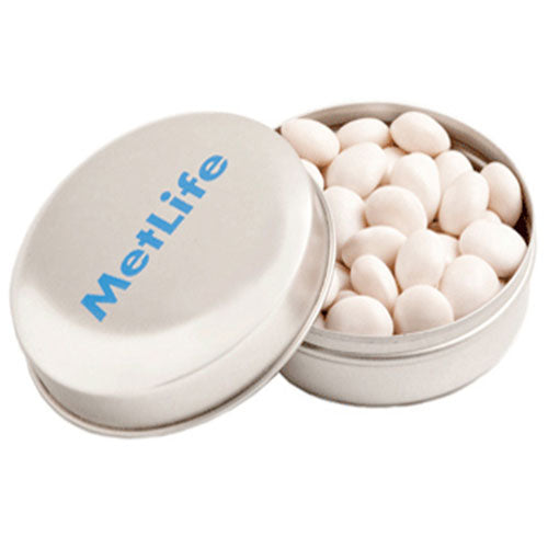 Branded Tin with One Colour Pad Print