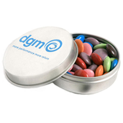 Branded Tin with One Colour Pad Print