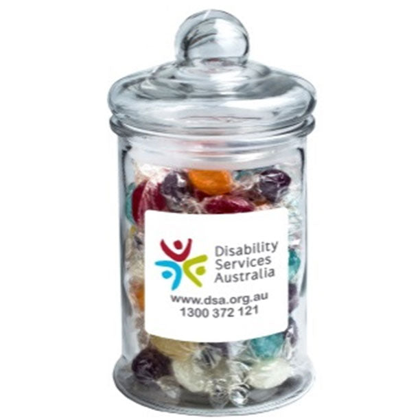 Big Apothecary Jar with Boiled Lollies 700g/ x88