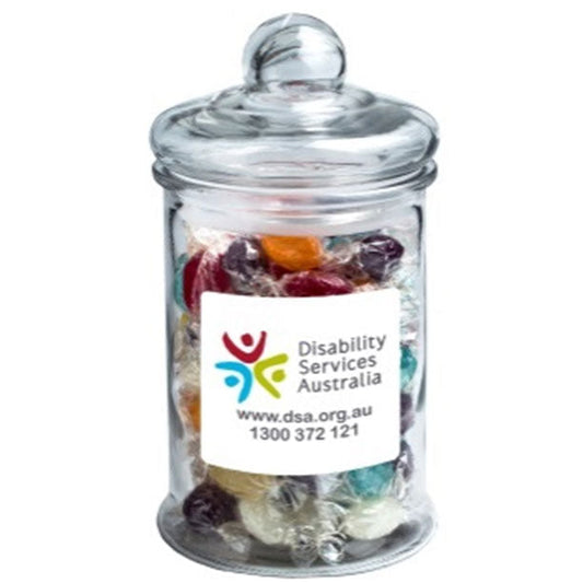Big Apothecary Jar with Boiled Lollies 700g/ x88
