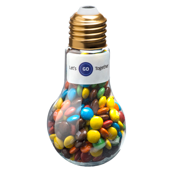 Light Bulb with M&Ms 100g