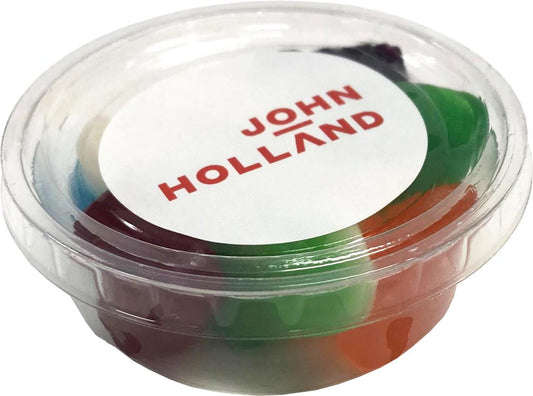 Tub filled with Mixed Lollies 50g