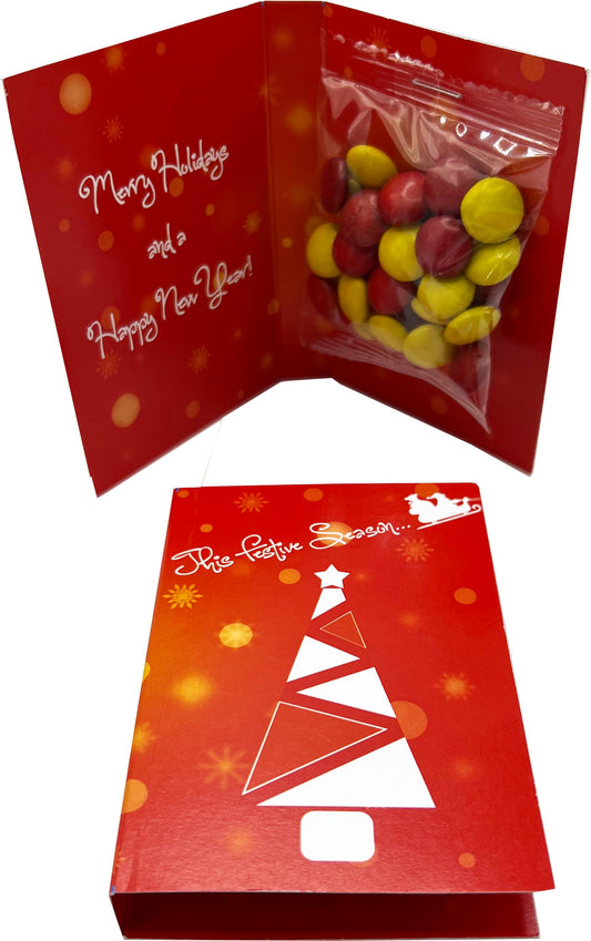 Gift Card with 25g Choc Beans Bag