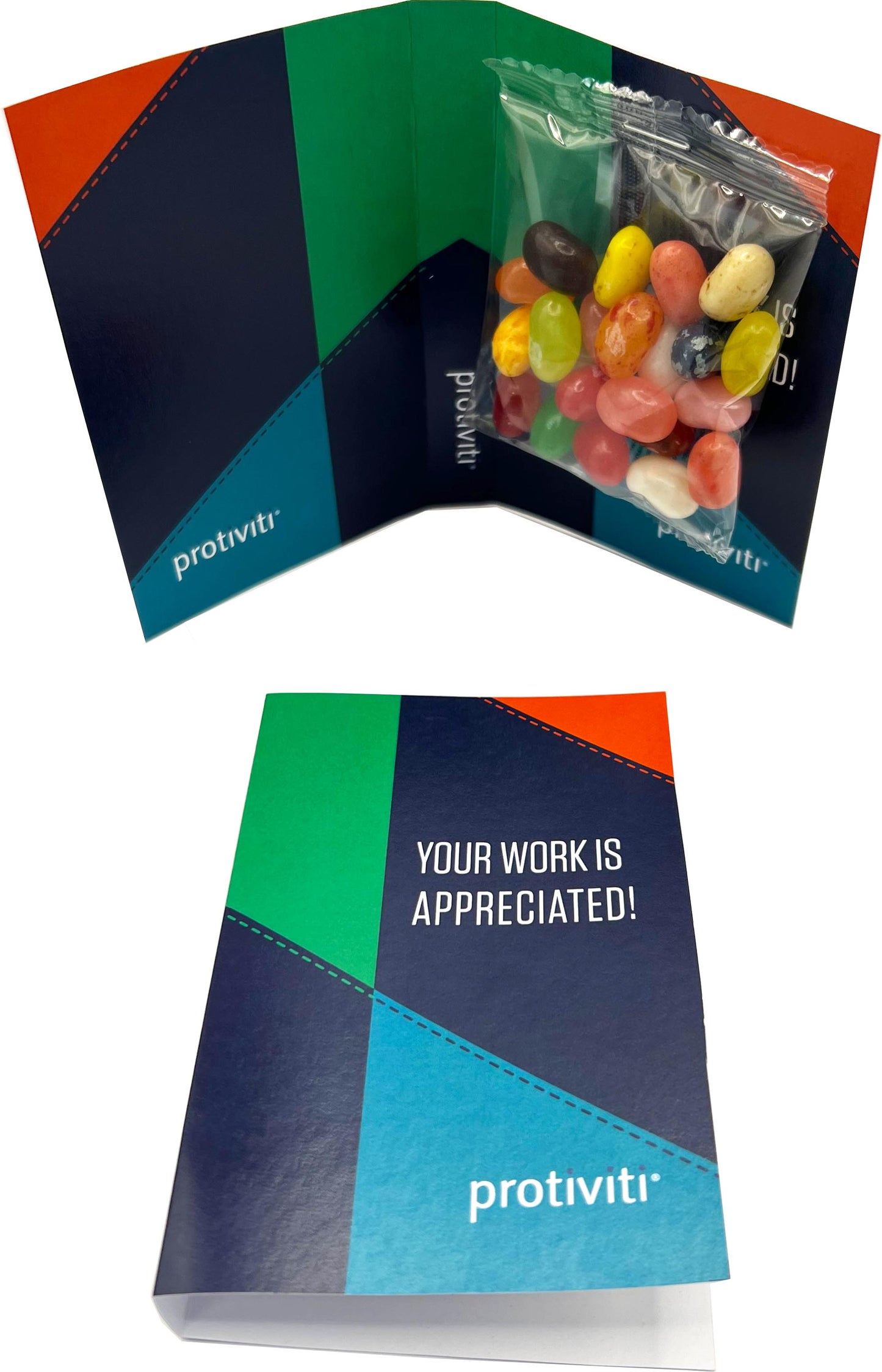 Gift Card with 25g JELLY BELLY Jelly Bean Bag