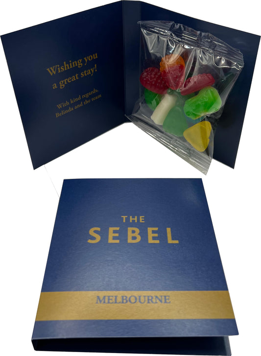 Gift Card with 50g Mixed Lollies Bag