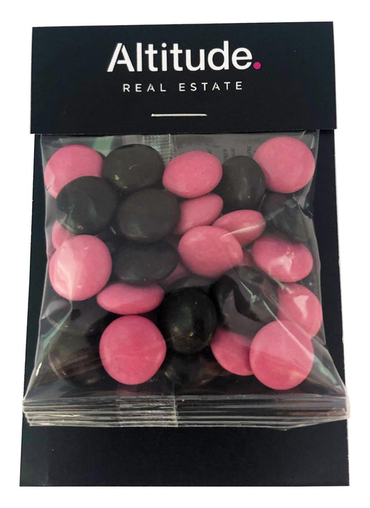 Billboard with 25g Choc Beans Bag