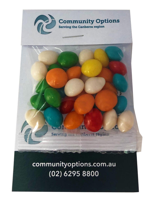 Billboard with 25g Chewy Fruit Bag