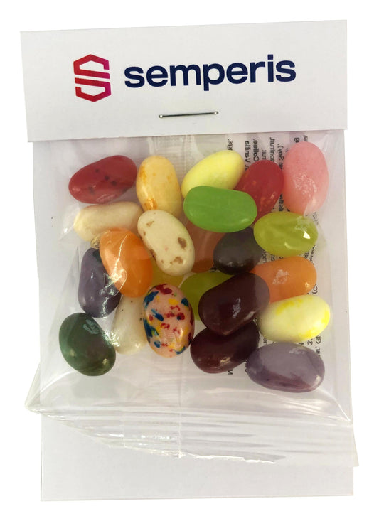 Billboard with 25g JELLY BELLY Jelly Bean Bag