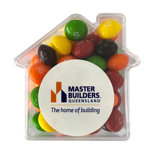 Skittles in Acrylic House