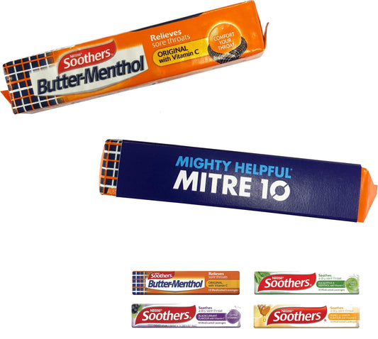 Lozenges Soothers with Sleeve