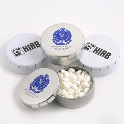 Branded Tin with Sticker