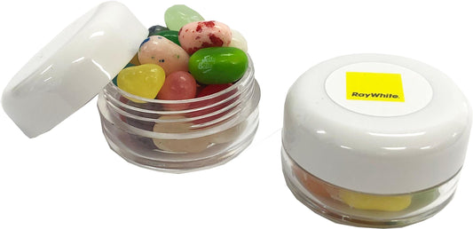 Small Screw Cap Jar with JELLY BELLY Jelly Beans