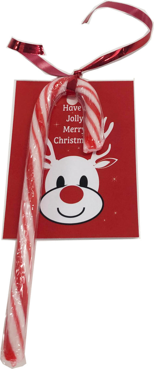 15g Candy Cane with Card & Ribbon